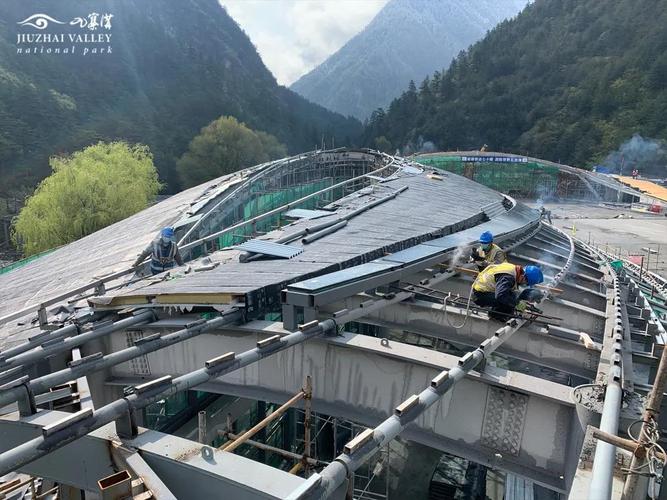 九寨沟景区沟口立体式游客服务设施建设项目有序推进